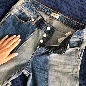Zadig and Voltaire patchwork jeans